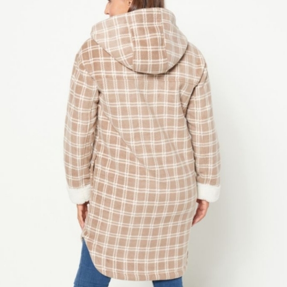 Centigrade Bonded Sherpa Lined Plaid Jacket. Brand new. Never worn. - Picture 2 of 13